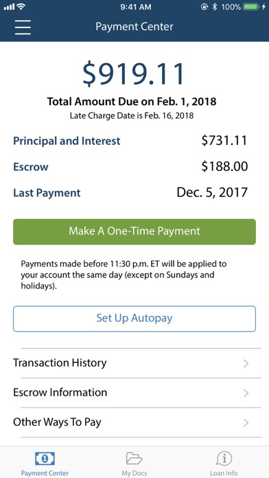 make an online payment to quicken rocket mortgage login
